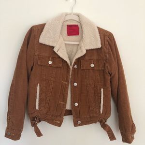 Sherpa Lined Corduroy Jacket